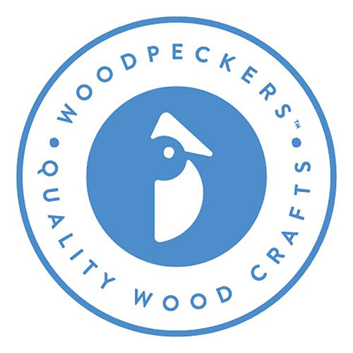 Woodpeckers - Wooden Letters - D - Decorative Monogram P 3