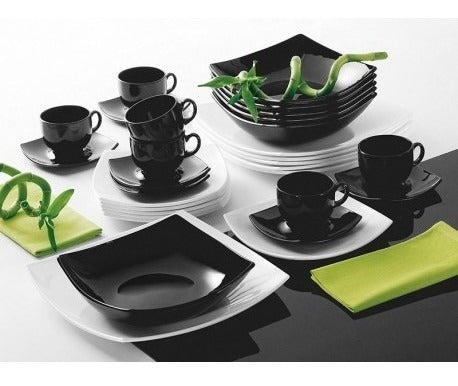 Dolsan Black Melamine Tray 37 x 18 Cm - Elegant Catering Design 7