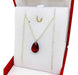 925 Sterling Silver Necklace with Drop Pendant 45cm - Model CD 133 4