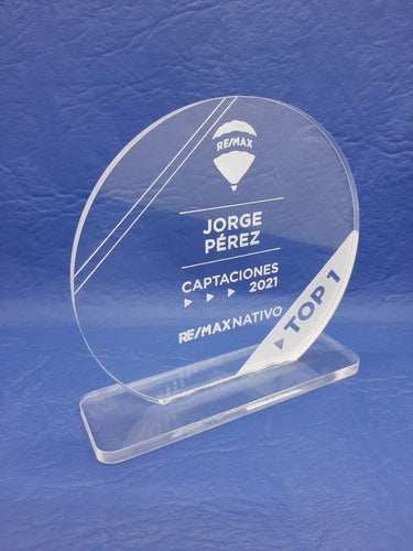 X5 Trofeos De Acrilico,premios,plaquetas, Deportes, Placas 1