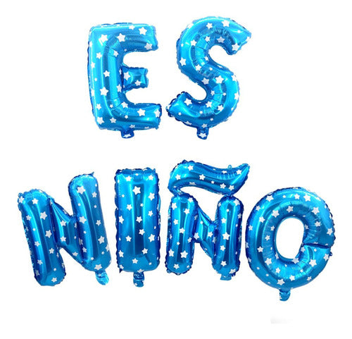 Es Niña - Universo Mágico - Metallic Balloons 2