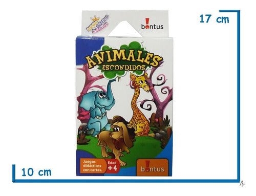 Juegos Infantiles Cartas Animales Escondidos Bontus 0