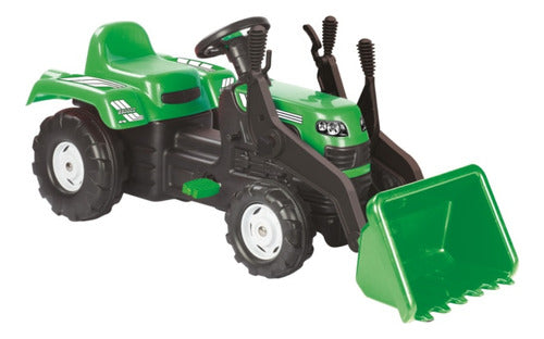 Dolu Tractor A Pedal Infantil Con Pala Excavadora Ub 0