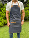 Jean Kitchen Apron Unisex for Grilling and Cooking 25