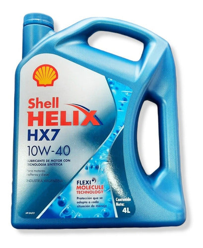 GM Shell Helix Semi-Synthetic + Corsa Classic Agile Filter Kit 4