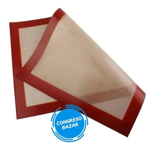 Congreso Bazar Non-Stick Silicone Baking Mat 30x40 cm 0