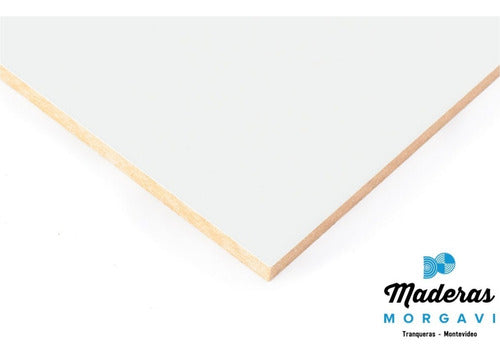 Mdf Melamínico Blanco 12mm Por M² 0