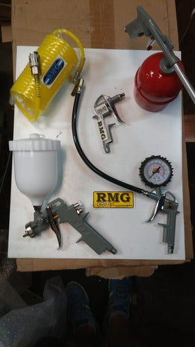 Pietro Inflating, Washing, Painting, and Blowing Compressor Kit 1