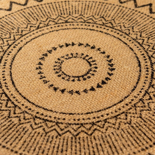 Modern Mandala Burlap Centerpiece Individual 38cm 78