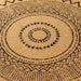 Modern Mandala Burlap Centerpiece Individual 38cm 78