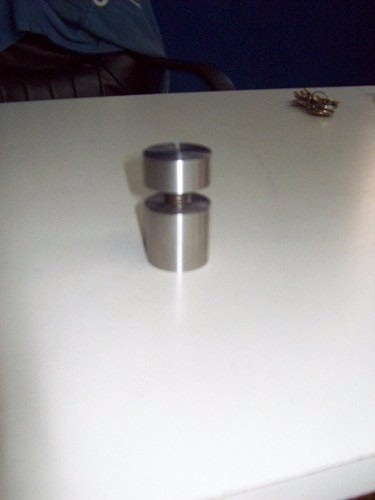 G5353G Stainless Steel Button Glass Fitting Separator 3