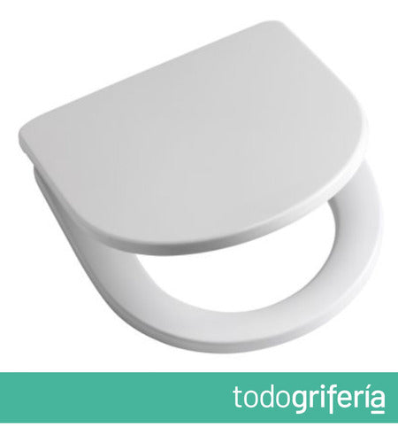 Ferrum Varese White Toilet Seat Cover TTXM 1