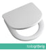 Ferrum Varese White Toilet Seat Cover TTXM 1