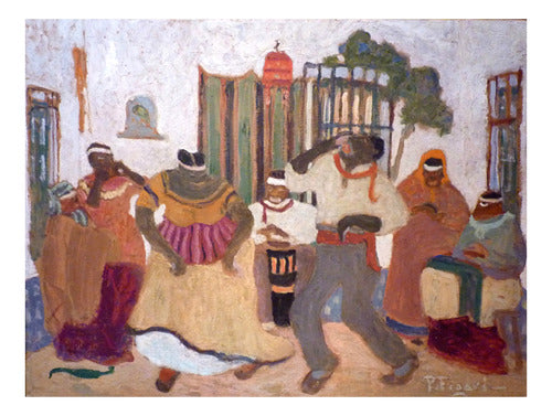 Nostalgias Africanas - Pedro Figari - Lámina 45x30 Cm 0