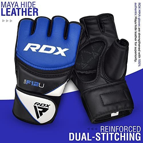 Guantes Para Artes Marciales Mma Rdx Maya Small Azul 1