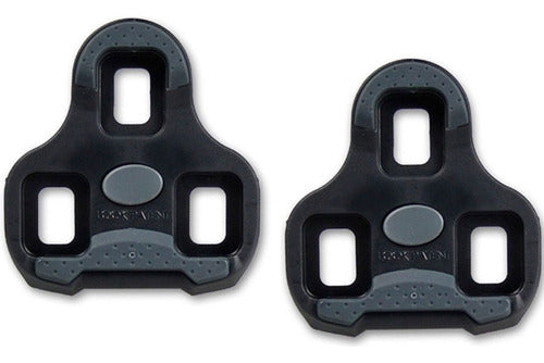 Taco Pedal Speed Look Keo Com Grip Preto Fixo 0º Speed Bike 1