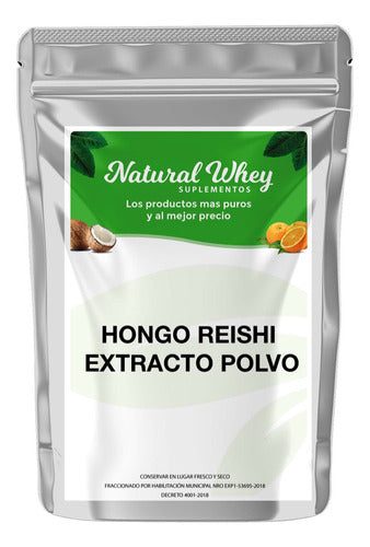 Natural Whey Suplementos Hongo Reishi Extracto En Polvo 100 Gramos 0