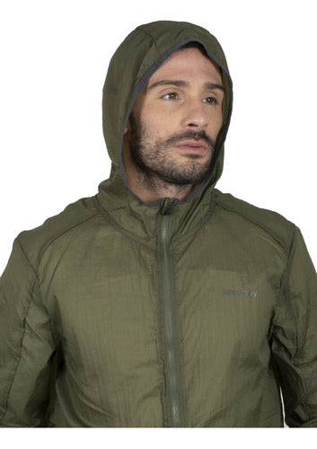 Saucony Campera Elevate Packway Hombre Running Verde 3