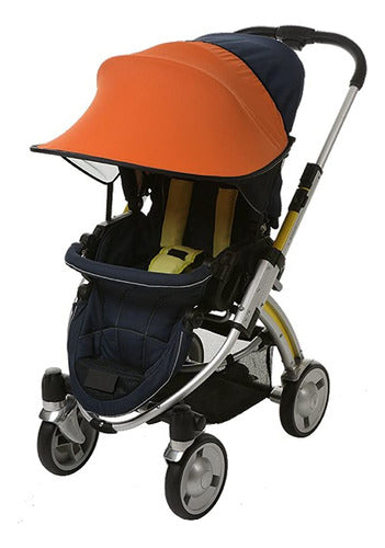 Manito Umbrella for Strollers and Car Seats (Orange) 0