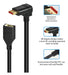 Alyydbg DisplayPort 1.4 Extension Cable 90 Degree Angle Male to Female 3