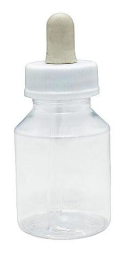 Set of 30 Plastic 50 cc Dropper Bottles with White Pipette 0
