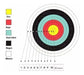 Swat Fita Archery Target 40 x 40 cm Full Color Pack of 10 Units 2