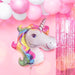 Enfiestados Large Sweet Unicorn Head Foil Balloon 2