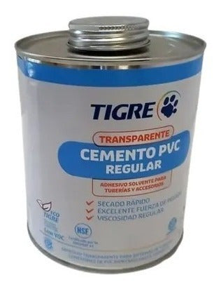 Pegamento Cemento Solvente Tigre Para Pvc Soldable 946ml 0