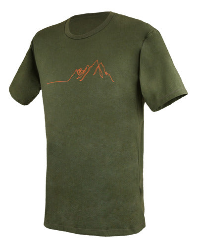 SPT Remera Hombre Mountain Manga Corta 0