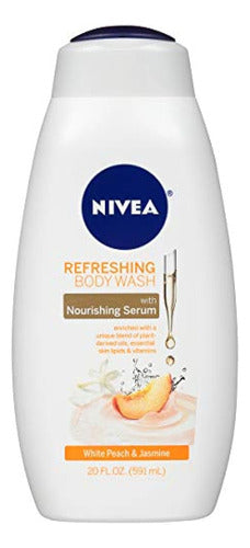 Nivea Refreshing Body Wash White Peach and Jasmine 0