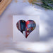 Set of 5 Heart-Shaped Treat Gift Boxes with Visor - 12x12x5 cm 3