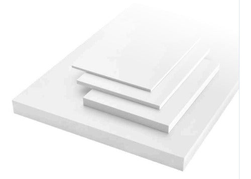 Laserhouse PVC Foam Board 3 mm White 122 x 122 cm Similar to Sintra 0