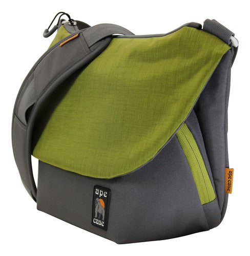 Ape Case Large Green Messenger Bag Includes Camera 0