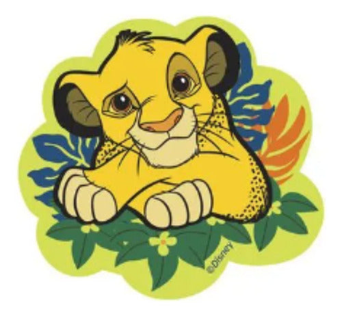 Borracha Decorada Escolar O Rei Leão Simba Com 1 Unid Disney 1