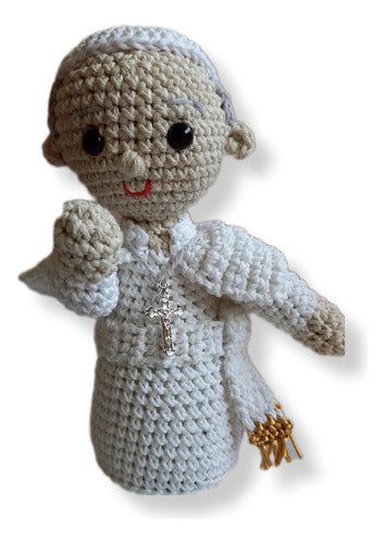 Creaciones Diana Papa Francisco Amigurumi (Crochet Thread) 0