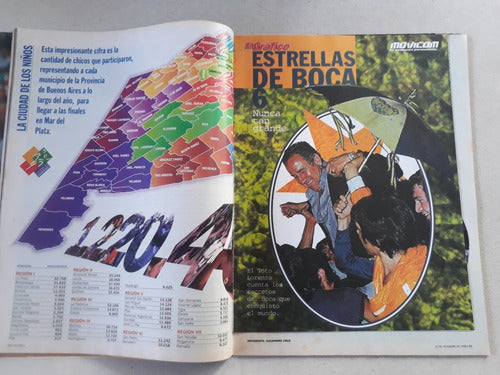 El Grafico N° 4132 Año 1998 Fasciculo N° 6 Estrellas De Boca 1