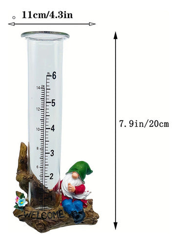 Ferramentas Pluviômetros Mm Dwarf Outdoor Resin 6