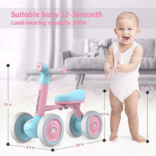 Baby Balance Walker Bike Para Niños Pequeños: 4 1