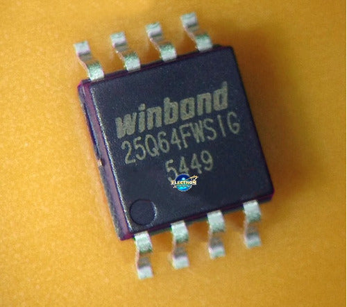 W25q64fwsig 25q64fwsig 25q64 Memoria Spi 64mb 1,8v Netbook 2