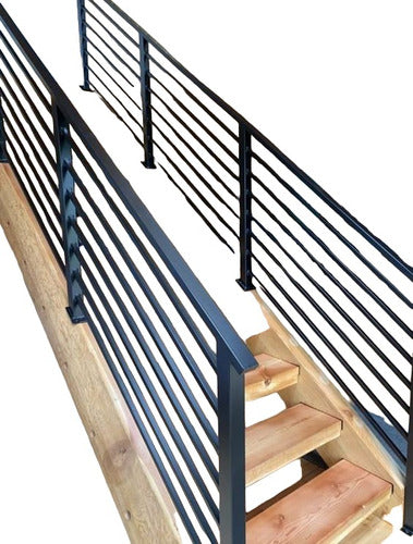 GG PROYECTOS Black Iron Stair Railings 0