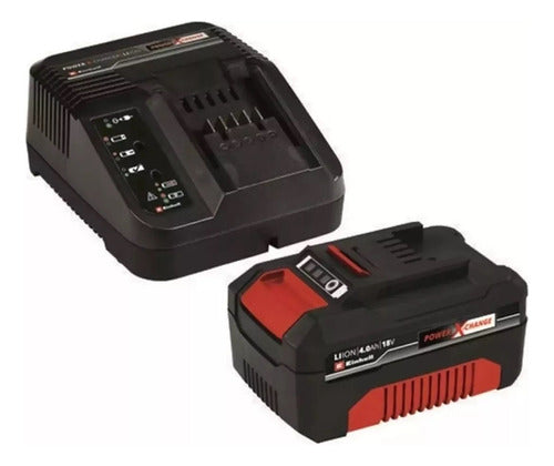 Einhell Starter Kit Power X Change Charger and 4.0Ah Battery 18V 0