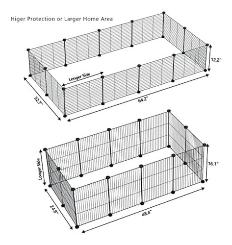 Funlax Corralito Para Perros En Interiores, Jaula 2