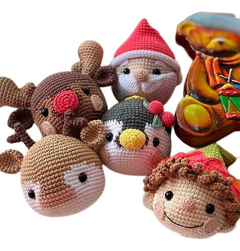 Patrones Navidad Adornos Colgantes Amigurumi Crochet 0