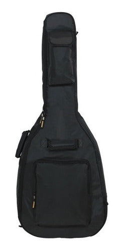 Warwick RB20518b Classical Guitar Case Padded Water-Resistant Fabric Ideal for Studio with Pockets 3