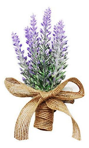 Yokoke Ramo De Flores De Lavanda Boutonniere Artificiales Ra 1