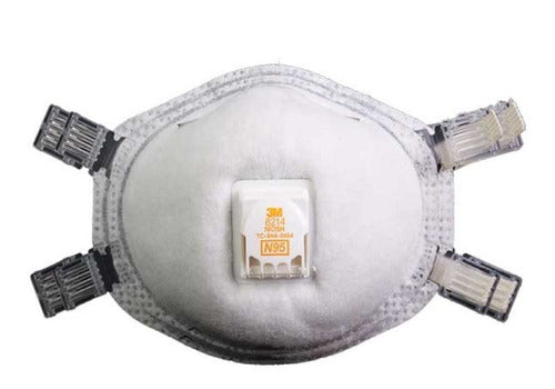 3M Respirator Mask 8214 With Valve for Welders K37 0