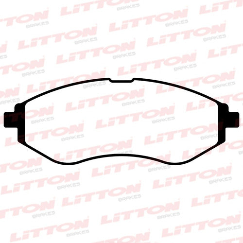 Litton Front Brake Pads for Chevrolet - GM Spark Mod. 10 0