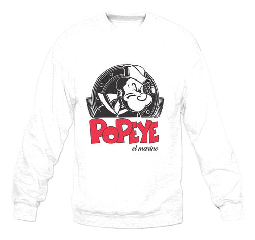 Memo Estampados Popeye El Marino Sweatshirt 6