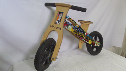 Wooden Balance Bike CAMICLETA Starter without Pedals Wheel 12 2