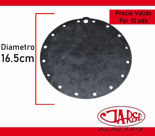 Diafragma Para Calefon A.martin 14/16 Lts Mod/atgo 165mm X10 1